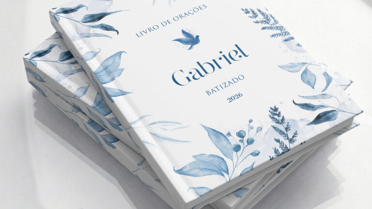 Livro de Orações para batizado